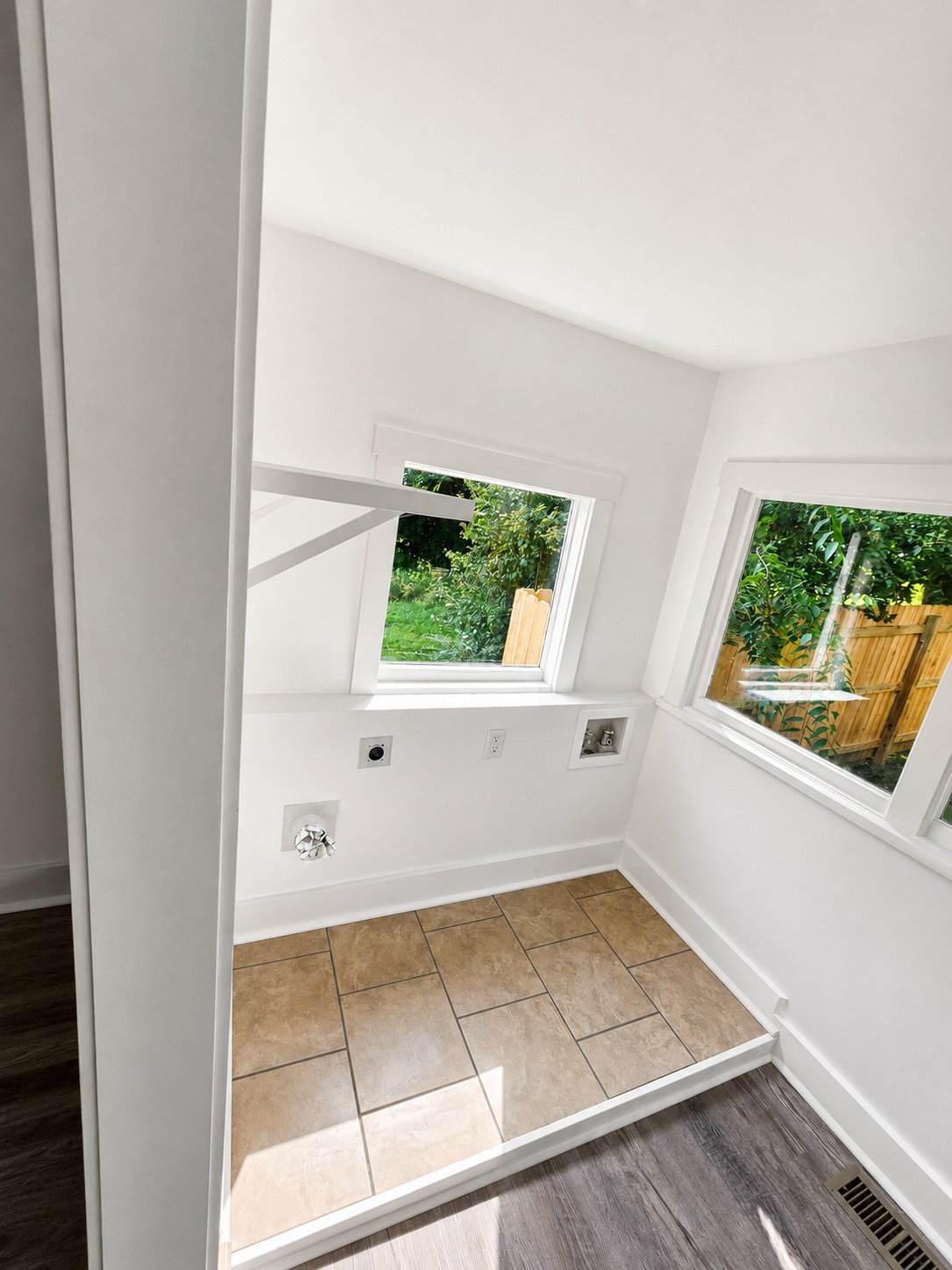 Laundry nook at 413 East Anderson
