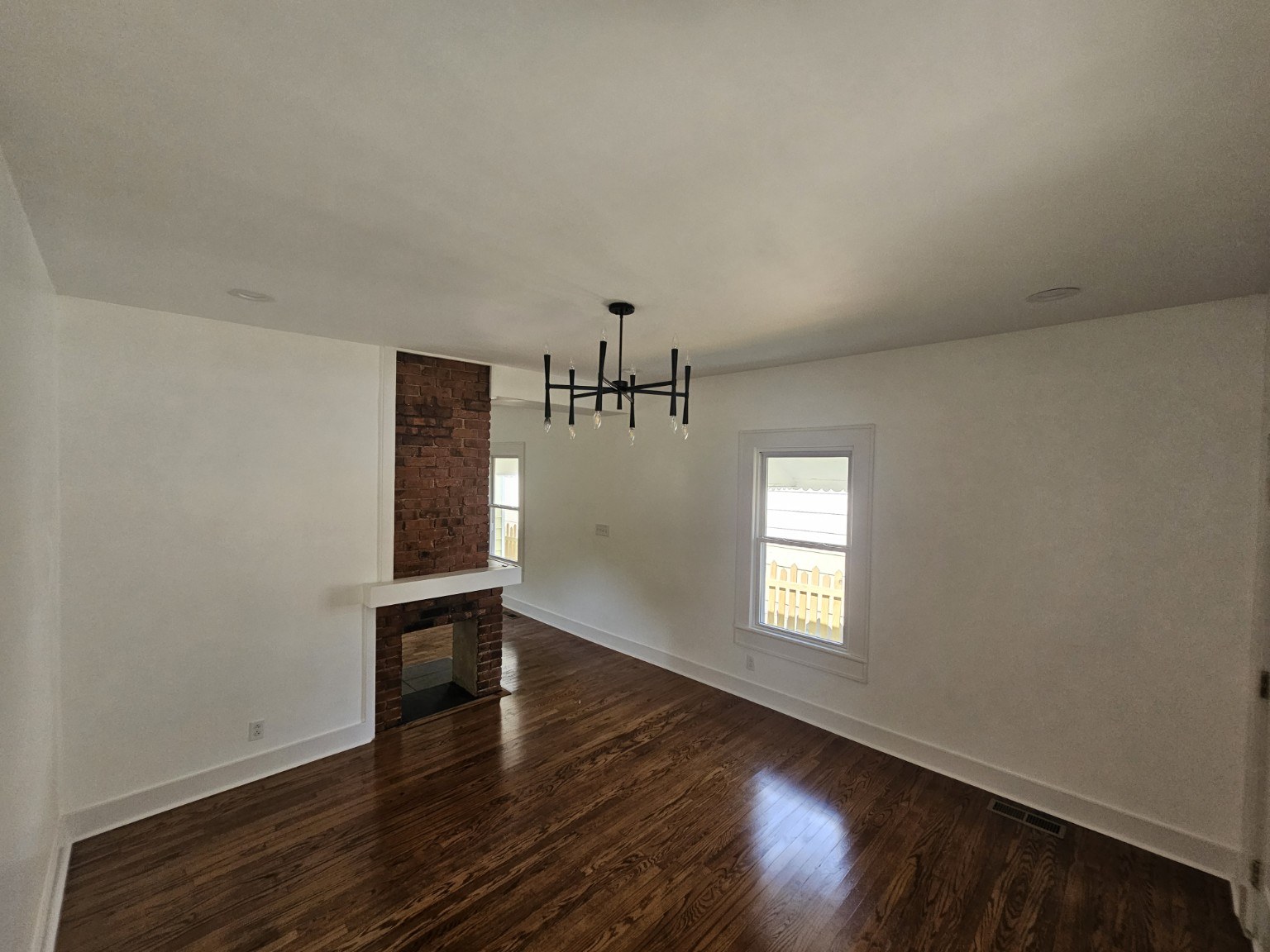 Living room — opposite fireplace view at 413 East Anderson