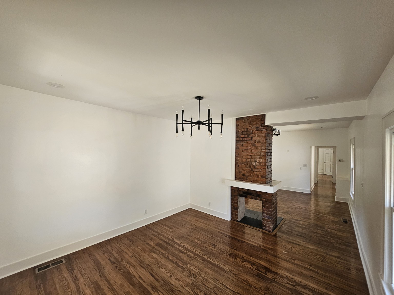 Living room — full-width view at 413 East Anderson