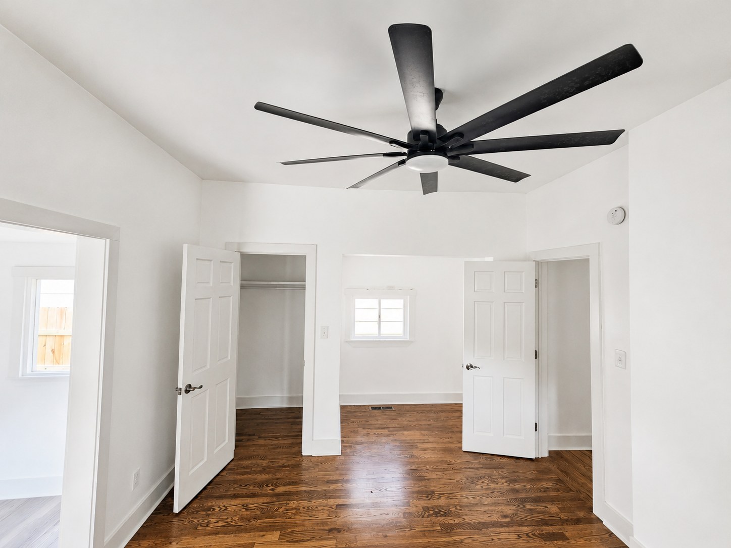 Primary bedroom — two closets at 413 East Anderson